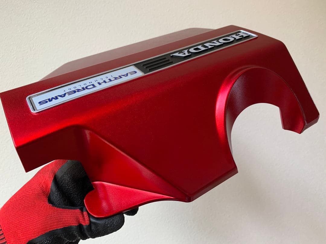 3倍赤いエンジンカバー【ナオ出品】