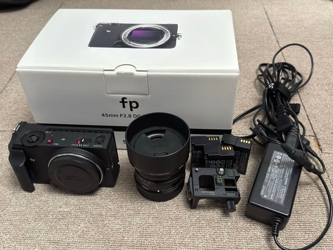SIGMA fp レンズキット / 各備品全て込