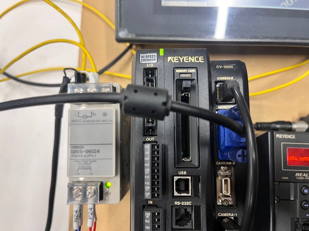 本格画像処理セット+plc+タッチパネル+パワーサプライ(lsk)