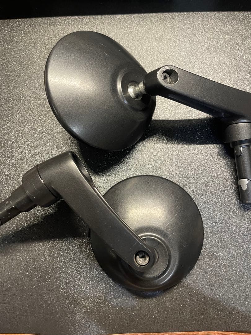 ハーレー　純正オプション　バーエンドミラー