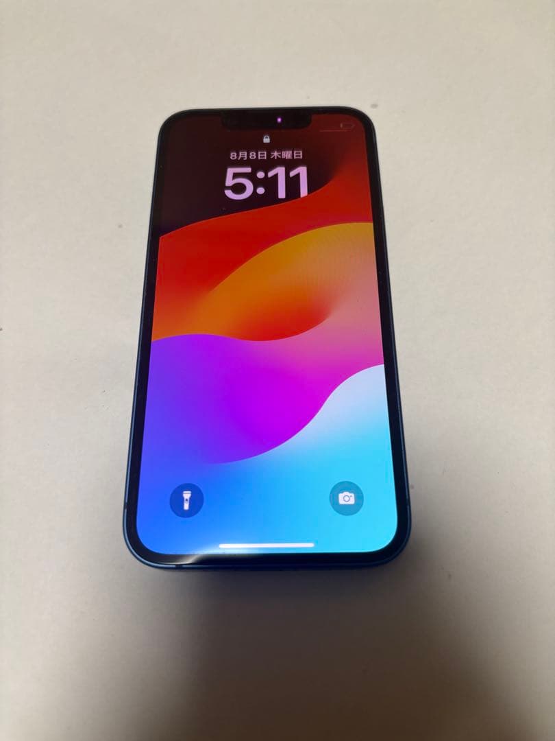 Apple iPhone 13 mini 本体 ブルー
