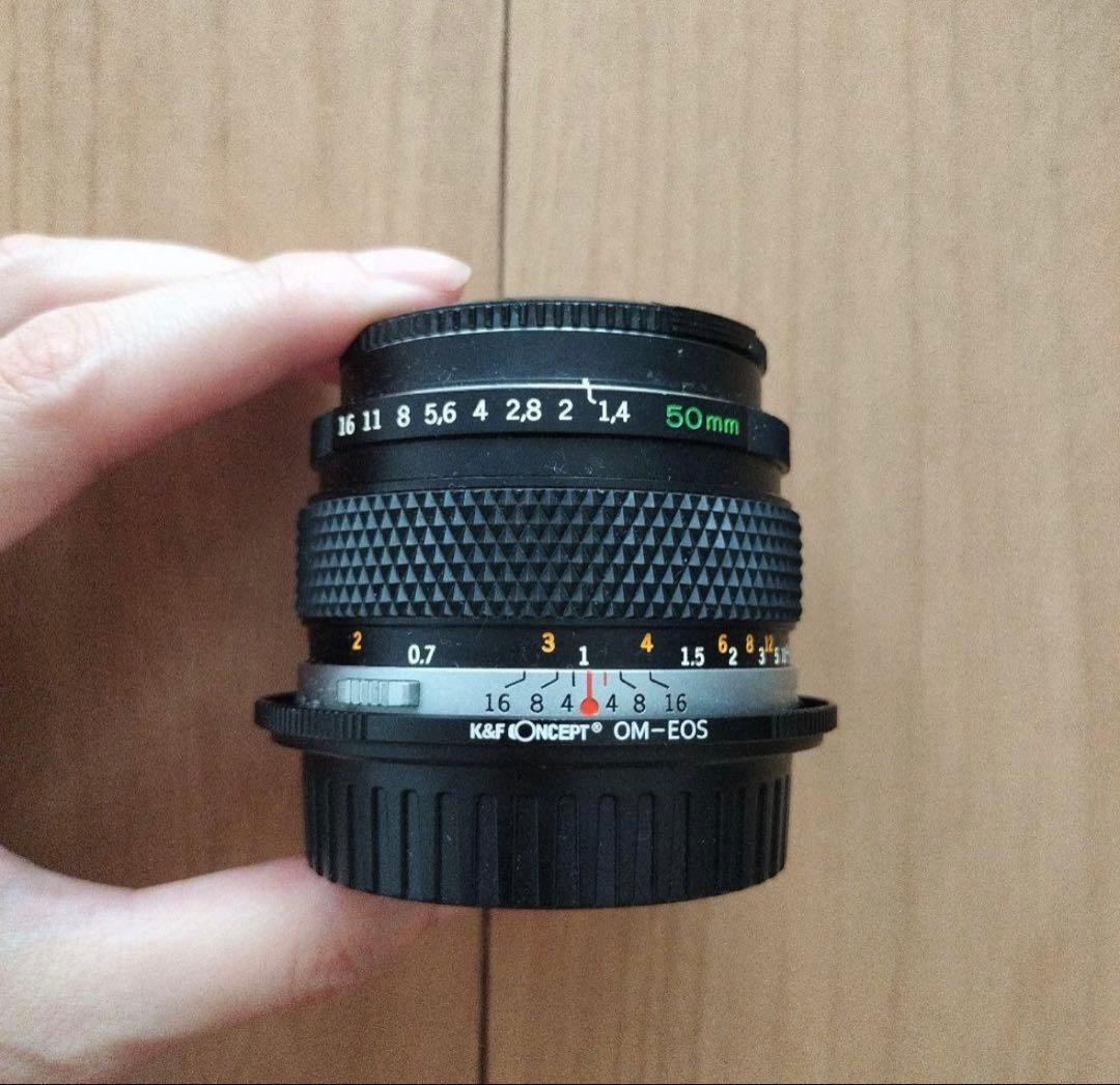 OLYMPUSオールドレンズG.ZUIKO 1:1.4 f50mm