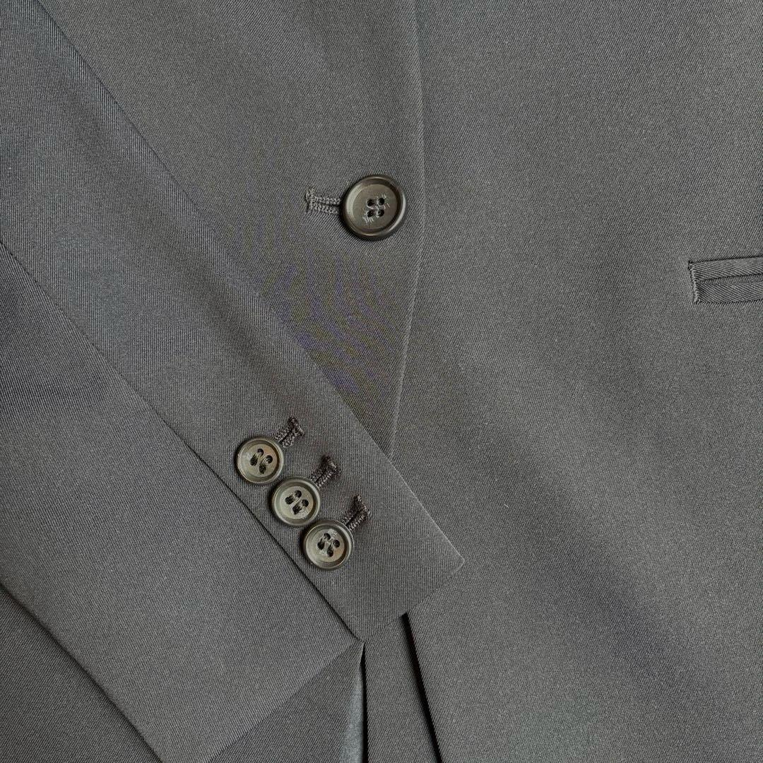 PLST ノーカラー　スーツ　コンフォートリュクス　カラーレスジャケット　パンツ