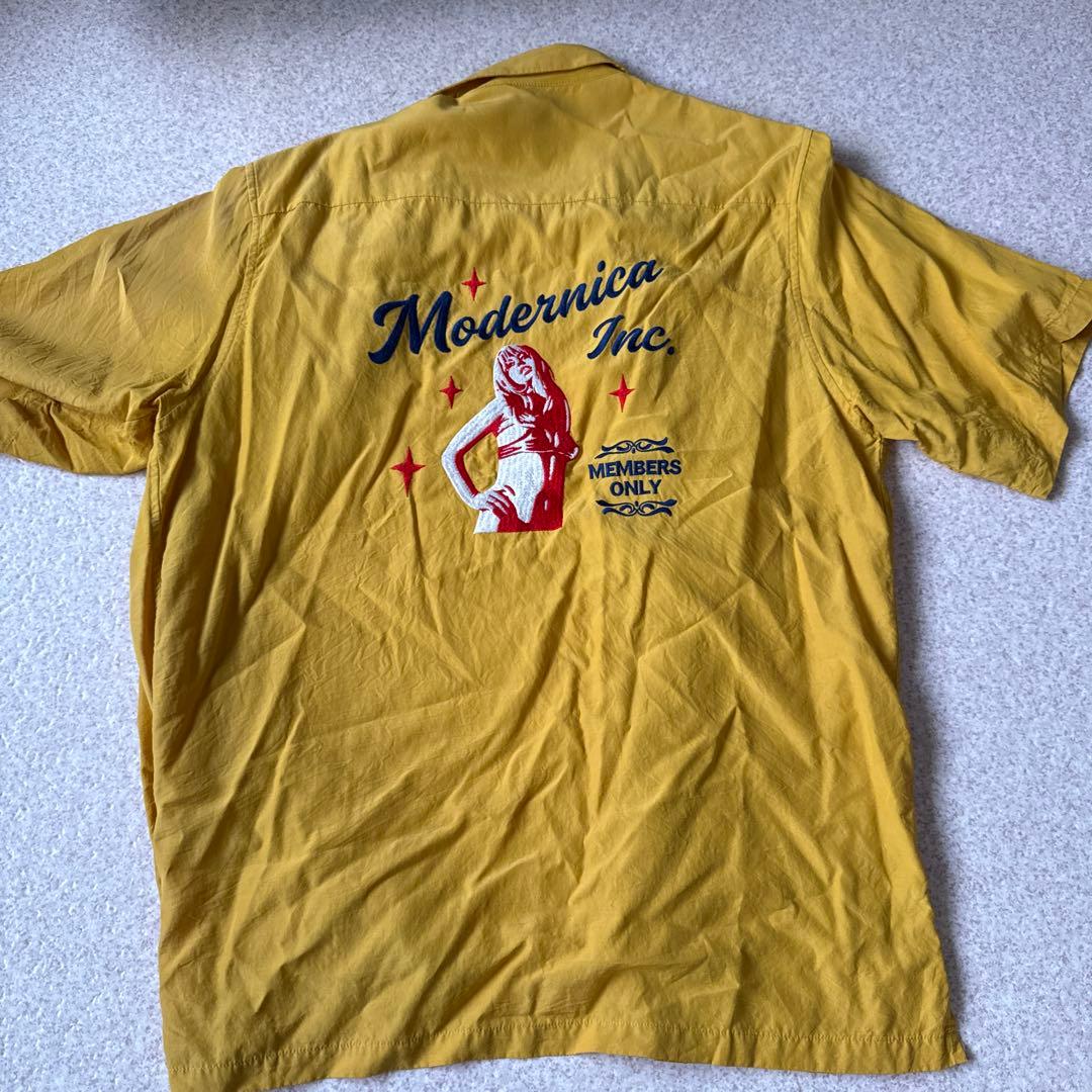 チ*ー様 Hysteric Glamour 半袖シャツ M イエロー