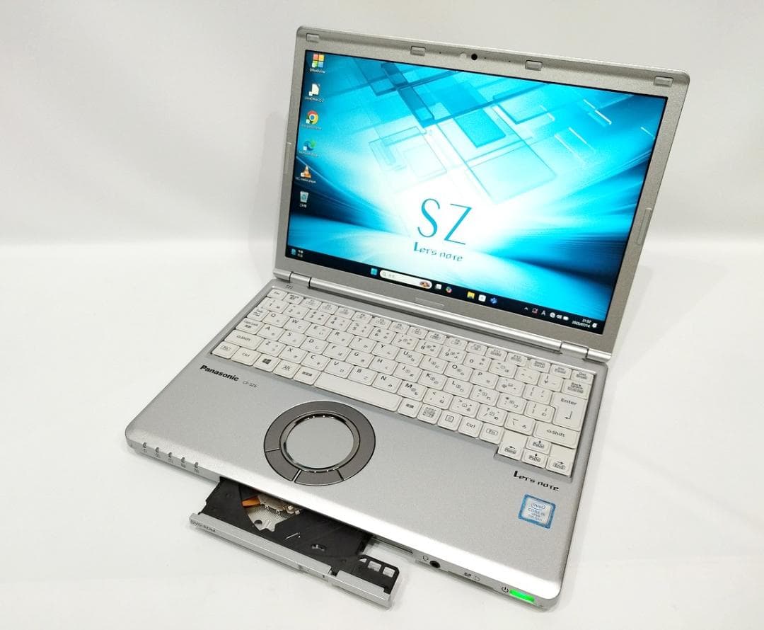 Windowsノート本体 12.1 8GB SSD 256GB I5 CF-SZ6Y28VS DVD