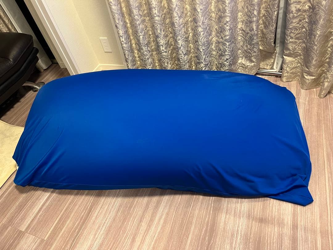 Yogibo MAX 防水タイプ　青色　ビーズクッション