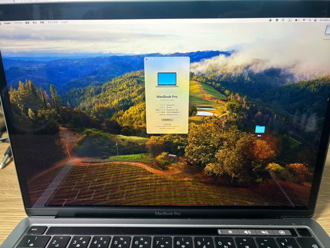 専用【訳あり】Macbook Pro 13inch M1 16GB SSD1TB