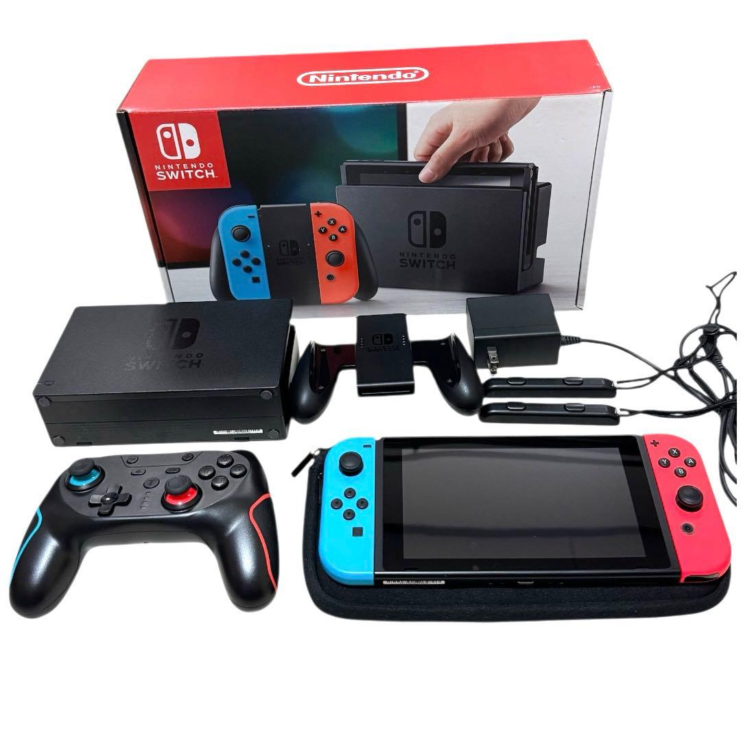 【美品】Nintendo Switch 本体➕ワイヤレスコントローラー付き