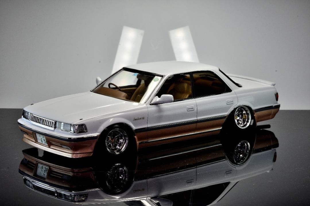 【1/24アオシマ】JZX81クレスタ スーパールーセントG