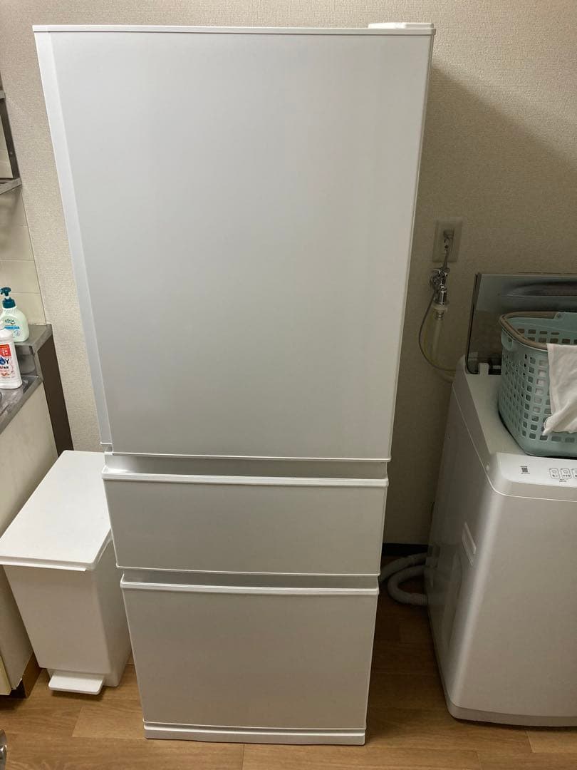 三菱ノンフロン冷凍冷蔵庫 形名 MR-C33H-W1形