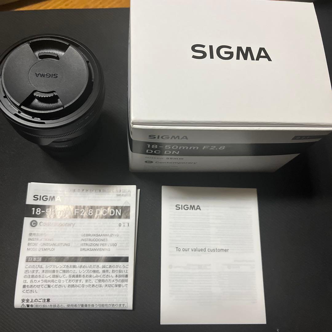 SIGMA 18-50mm F2.8 DC DN レンズ