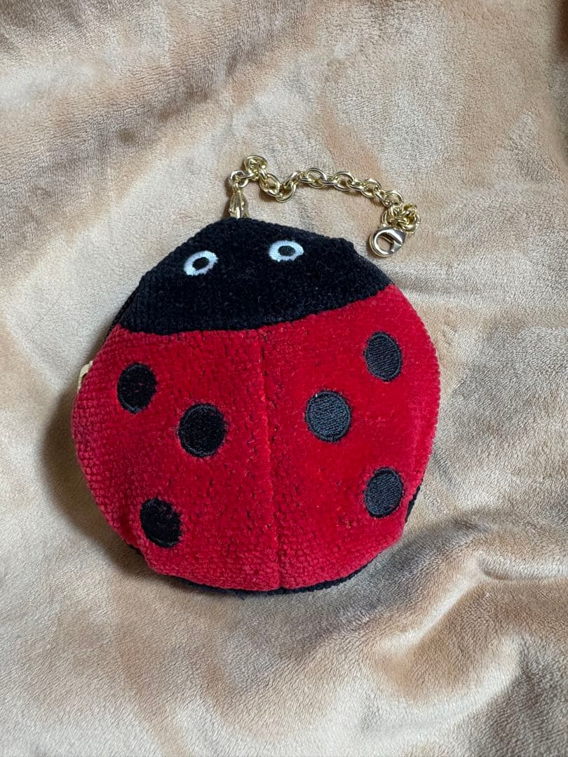 フェイラー　てんとう虫　チャーム　ポーチ