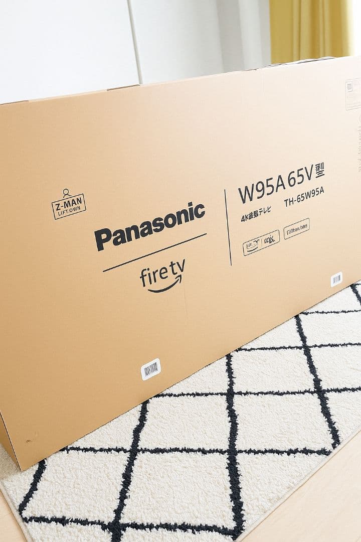 kyuttasan　新品未開封　パナソニック 65V型　4K 65W95
