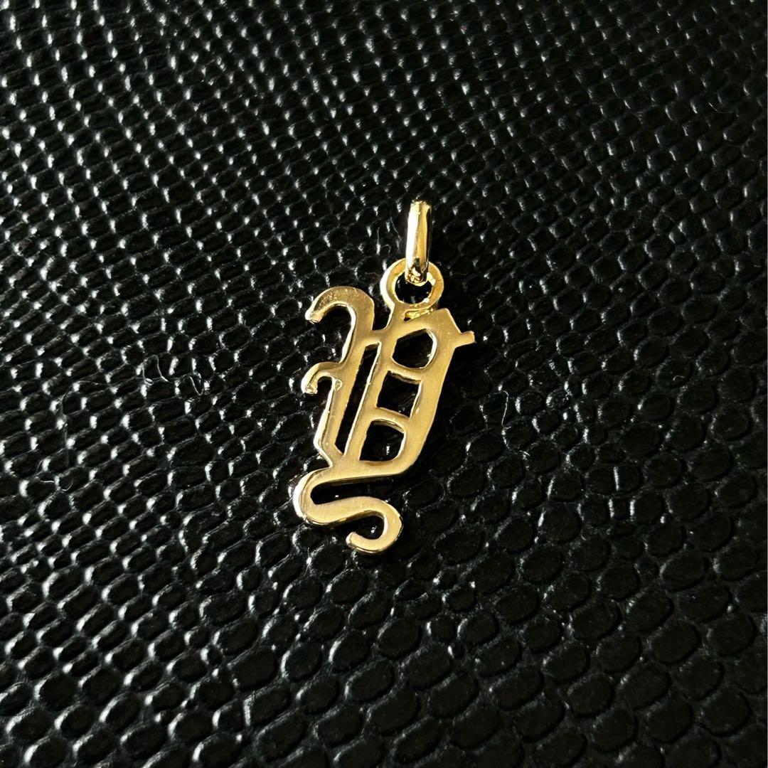 最終値下げ　K18YG イニシャル チャーム 「Y」 トップのみ