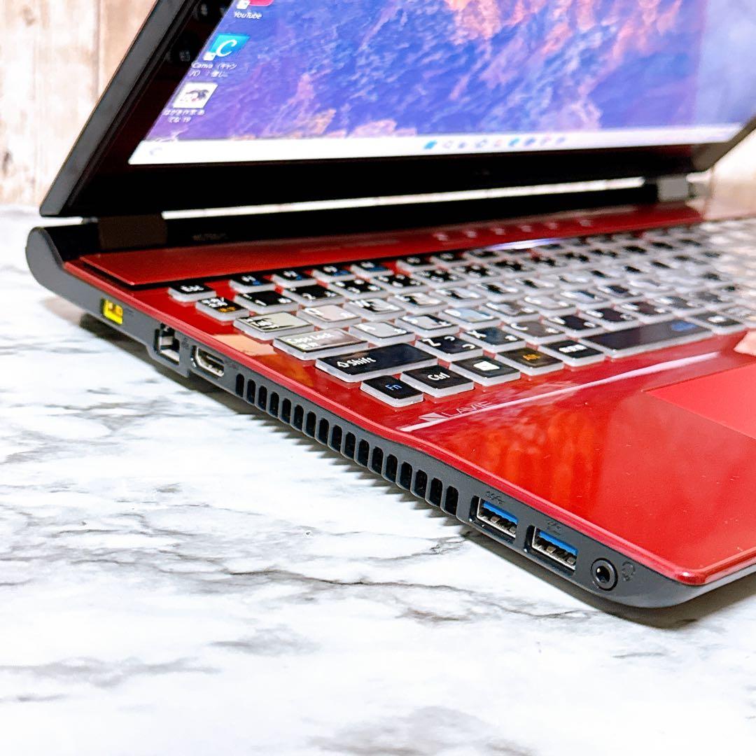 美品‼すぐ使えるパソコン✨高性能i7＆メモリ8GB 超大容量✨カメラ タッチ液晶