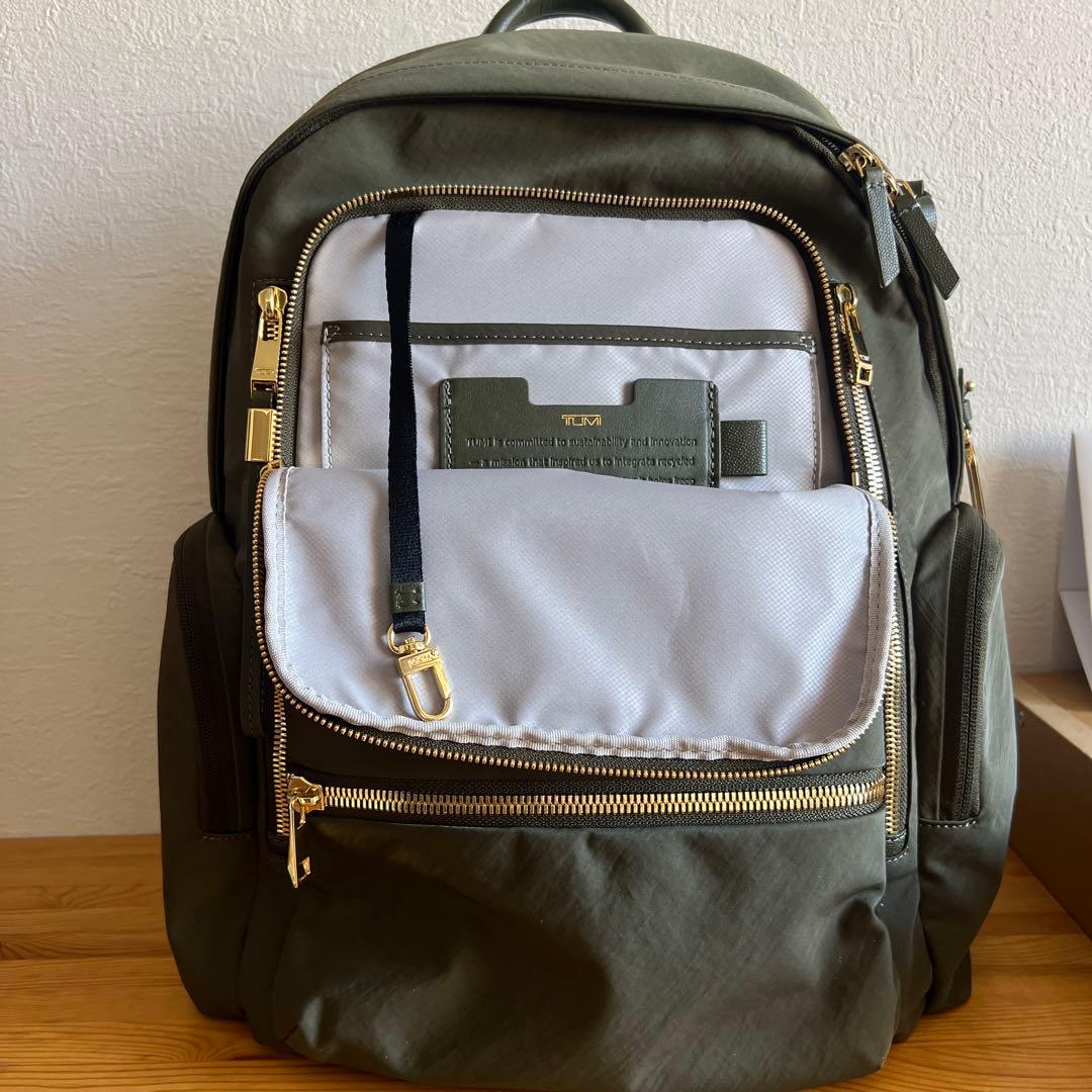 た*う様 TUMI オリーブグリーン リュック
