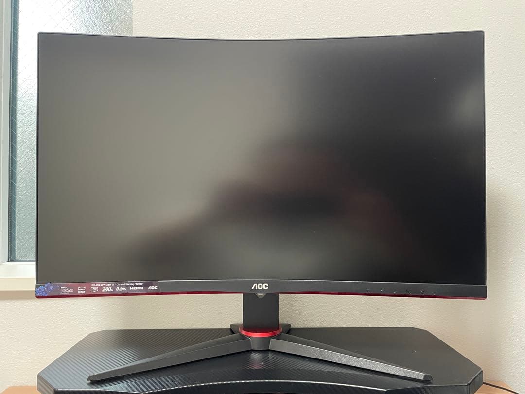 AOC C27G2ZE 27インチ 曲面ディスプレイ 240Hz 0.5ms