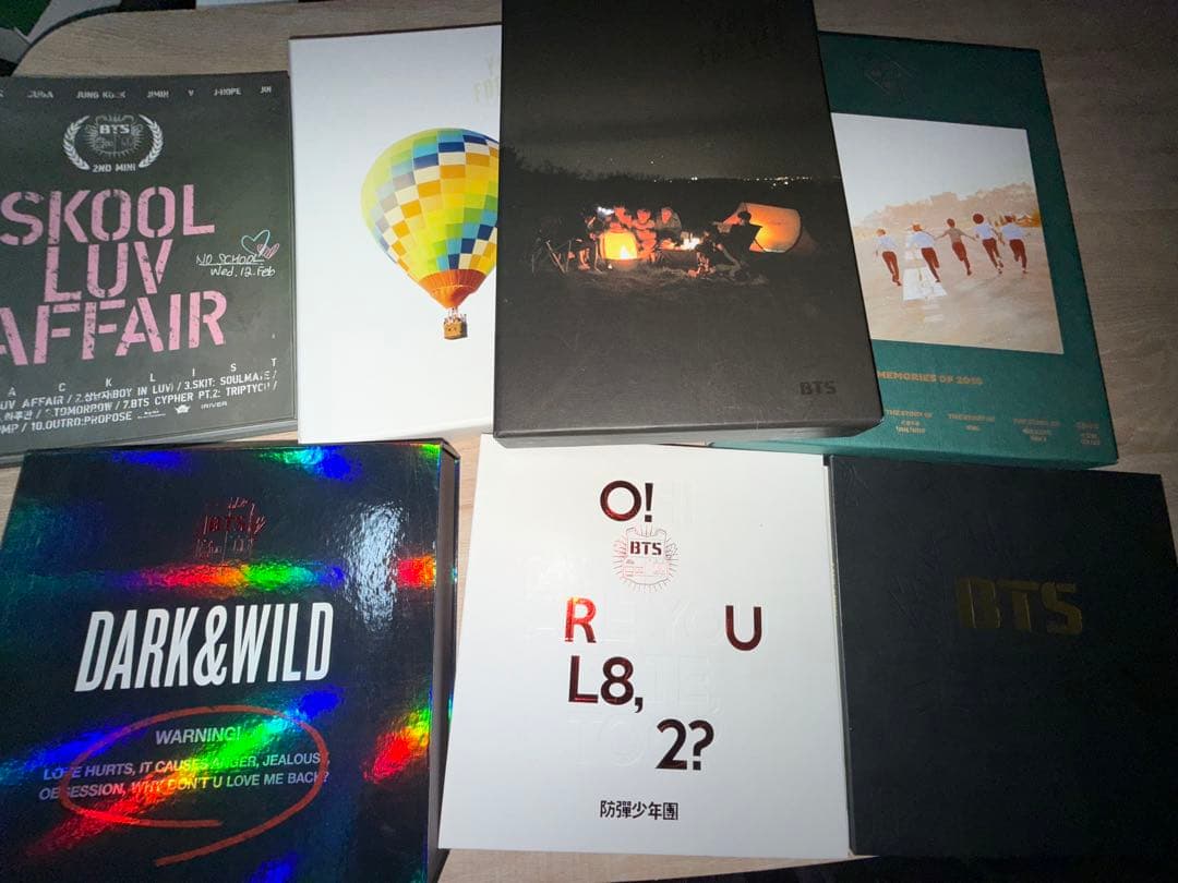 BTS アルバム まとめ売り　　2015ペンライト付