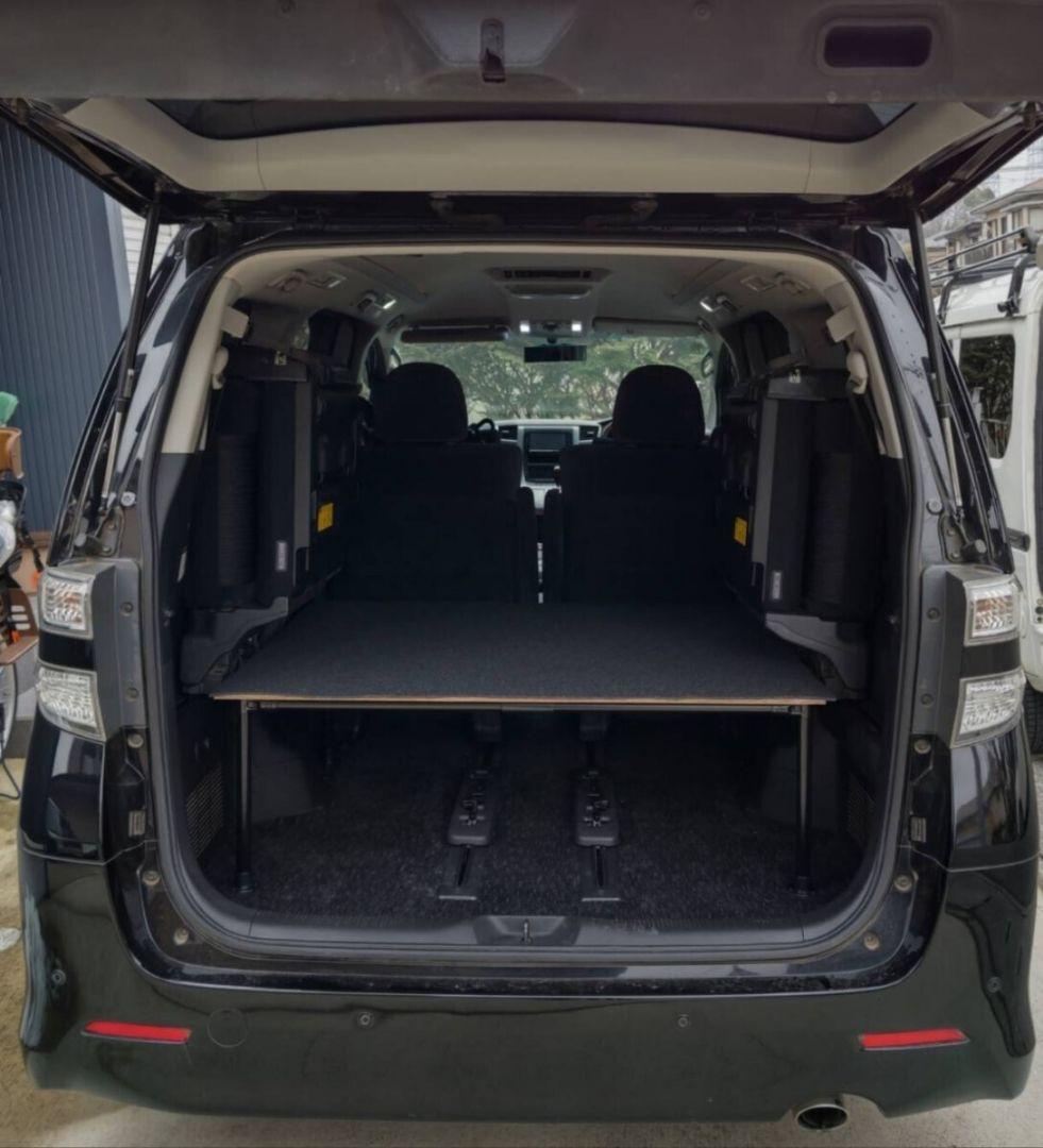 20 30アルファード ヴェルファイア　 アウトドア　ベッドキット　整理　収納