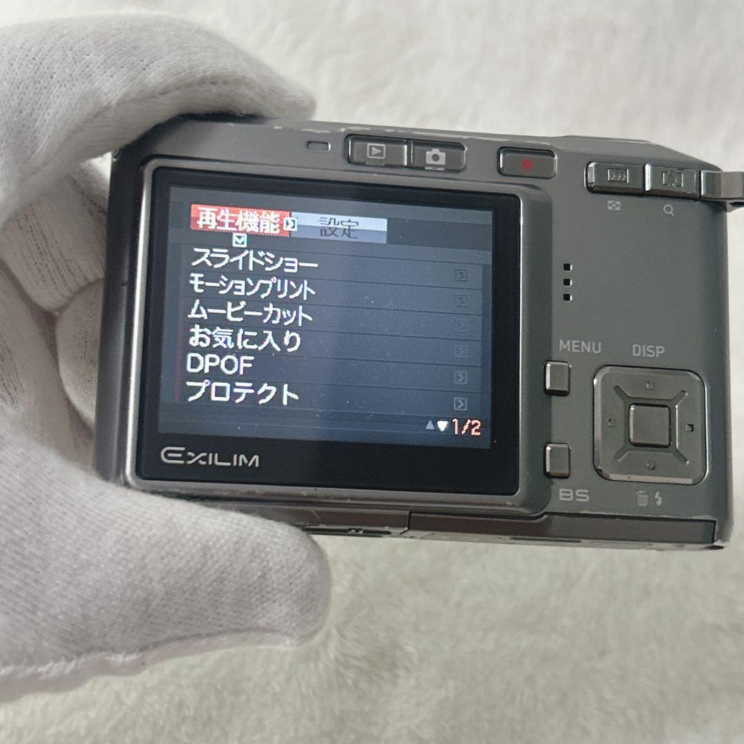 ✨美品✨CASIO EXILIM EX-S500 シルバー　コンデジ　カメラ