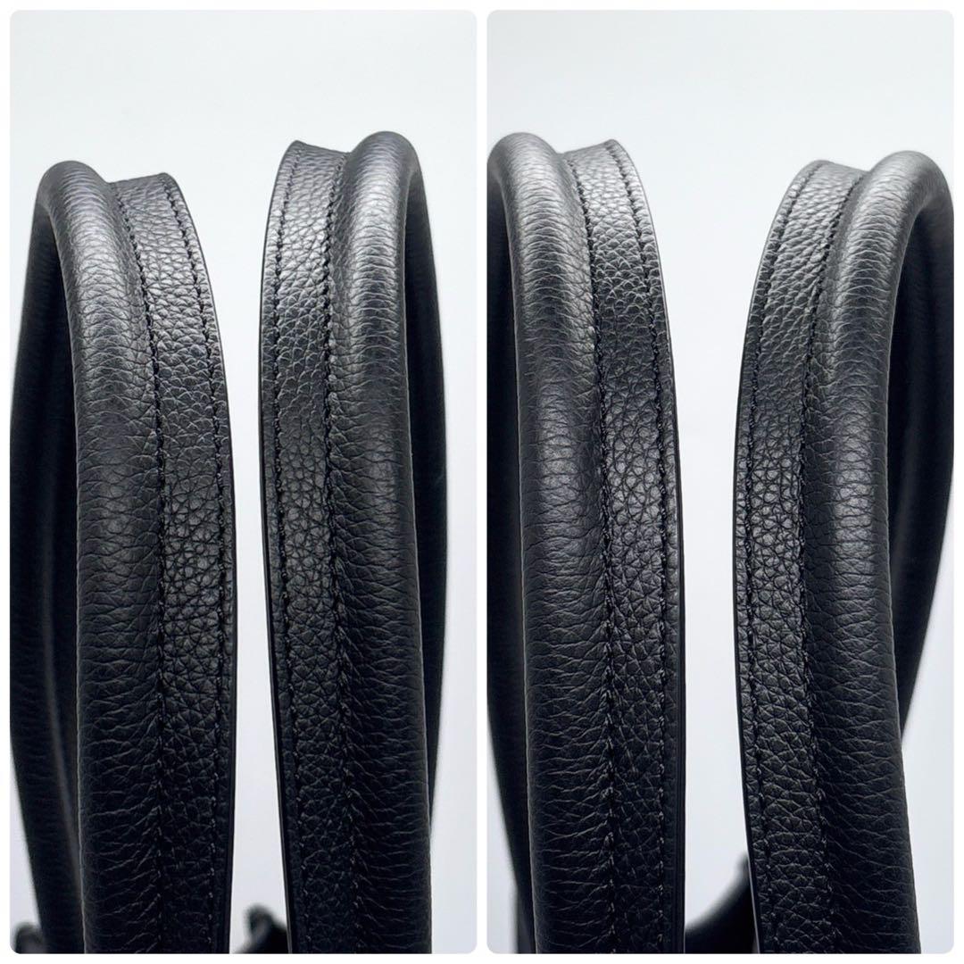 極美品 ディオール サファリ トートバッグ オブリーク トロッター A4収納 黒