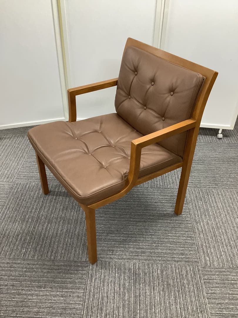 CONDE HOUSE カンディハウス 一人掛けソファ 木製フレーム 北欧風②