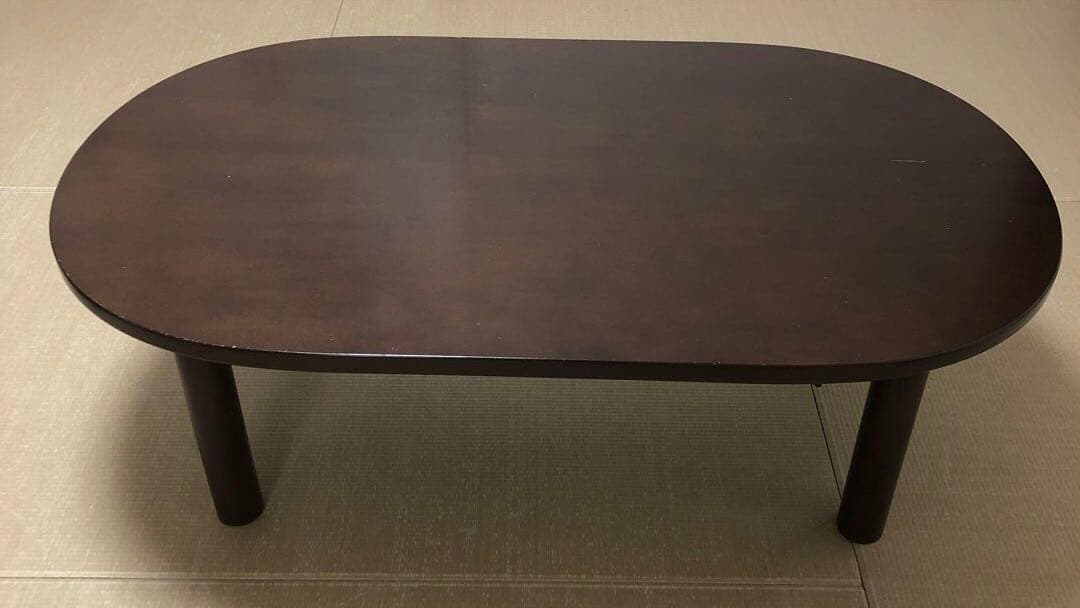 【最終価格】無印良品　こたつ　ローテーブル　ダークブラウン