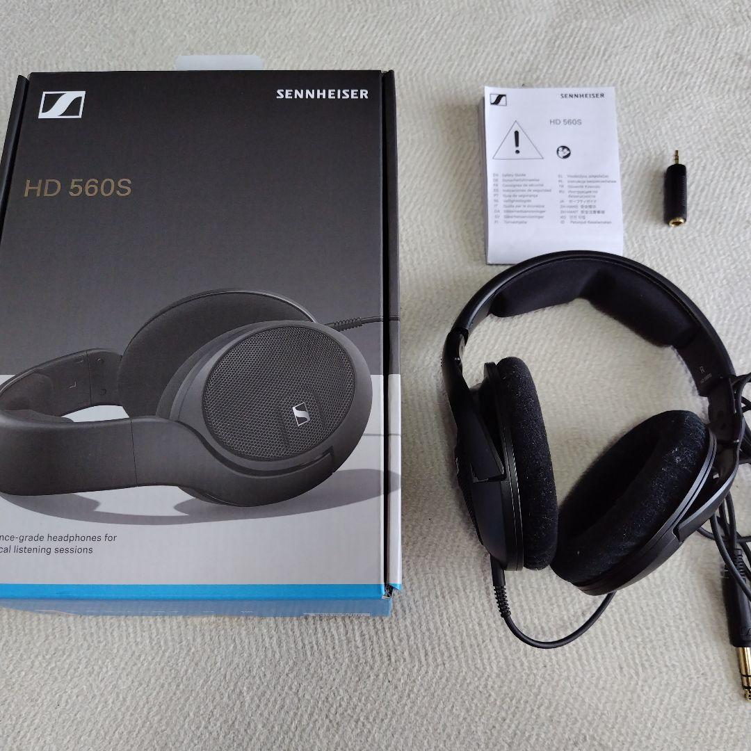 SENNHEISER 有線ヘッドホン HD560S 中古品