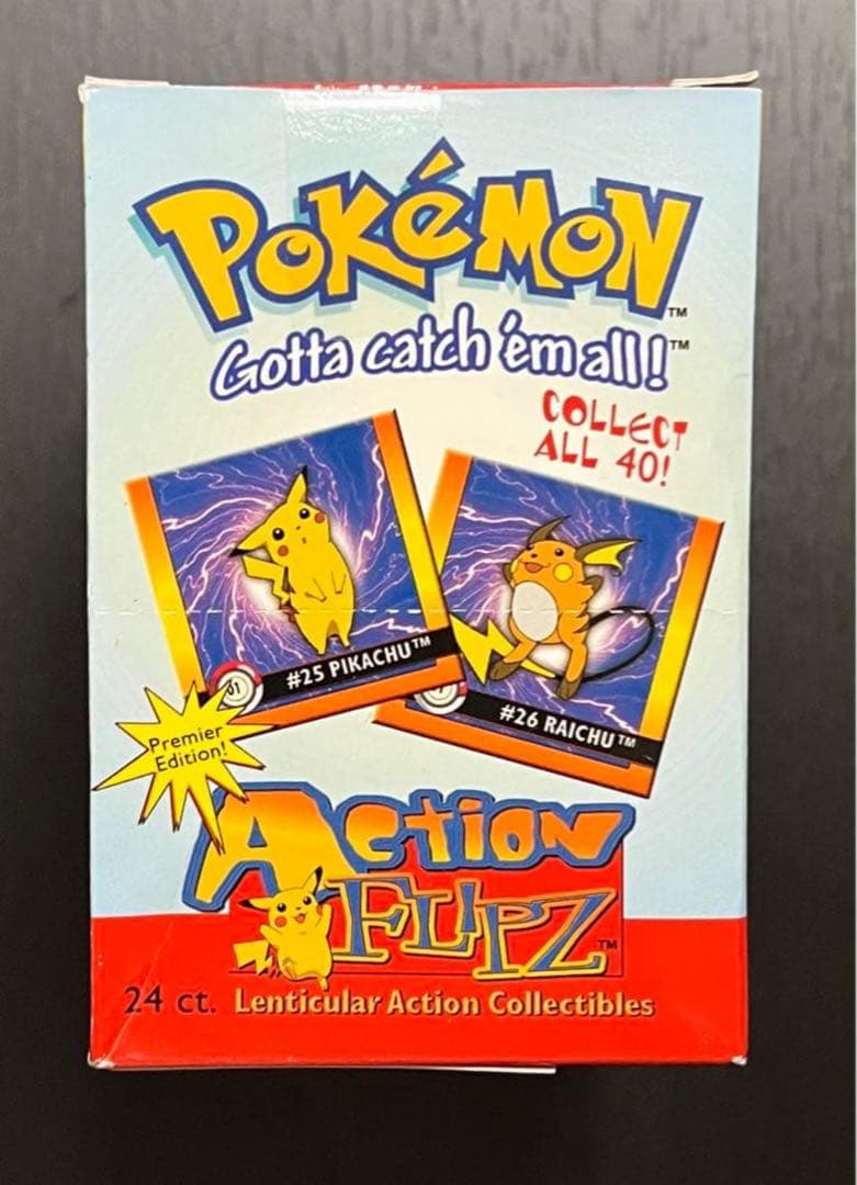 ポケモン ポケットモンスター シール烈伝 未開封 旧 ACTION FLIPZ