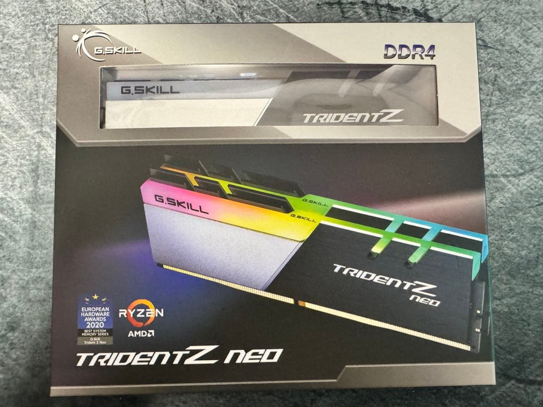 メモリー G.SKILL TRIDENT Z NEO DDR4 32GB(16GB*2)