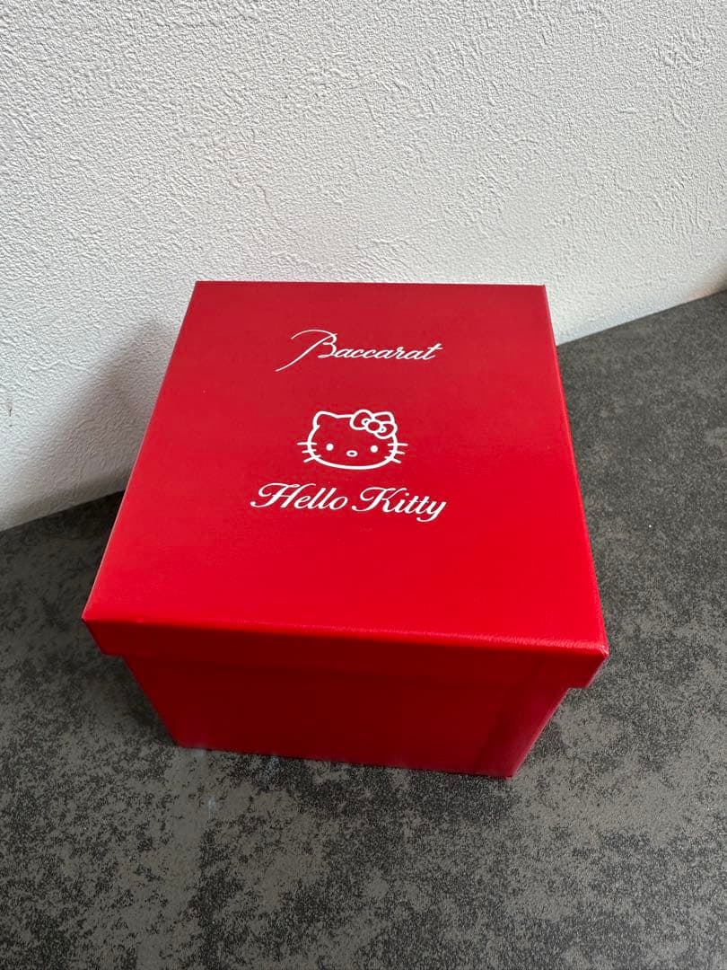 Baccarat ハローキティ　クリスタルフィギュア