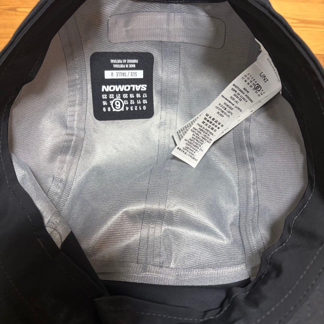 【発送が遅れるため15日まで値下げ】mm6 salomon CAP マルジェラ