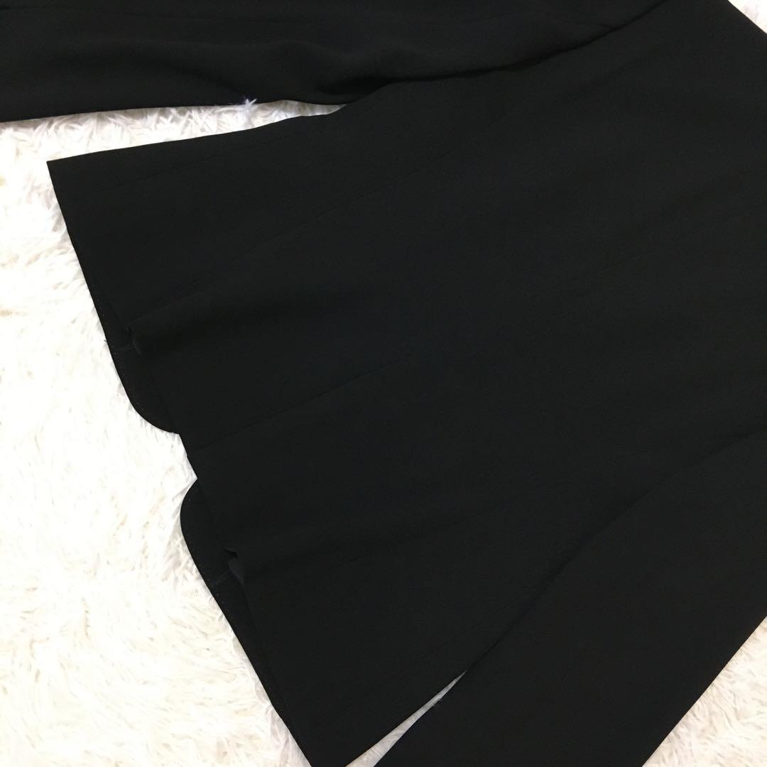 美品　23区　スリーピース　ジャケット　パンツ　スカート　ブラック　サイズL