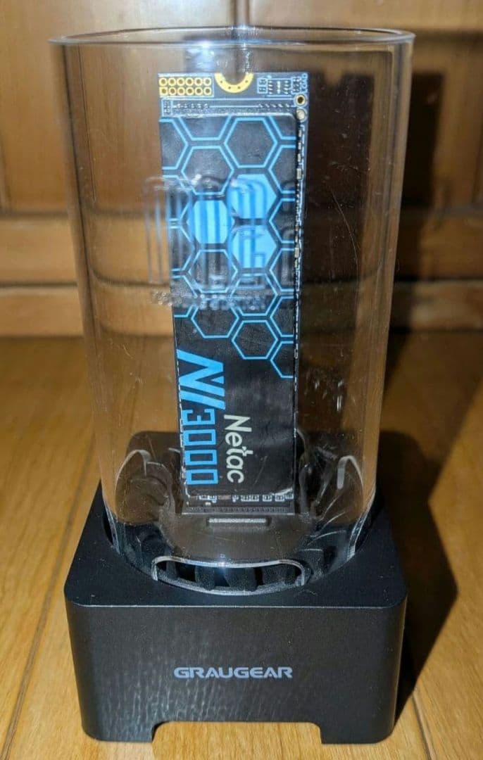 外付けm.2SSD (500GB)USBケーブル付き