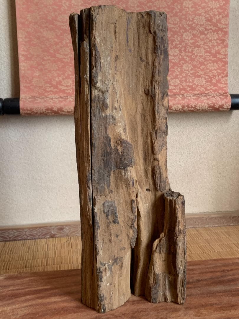 沈香原木古香木690g☆香木聞香彫刻タニ アロマインドネシア産西パプア州