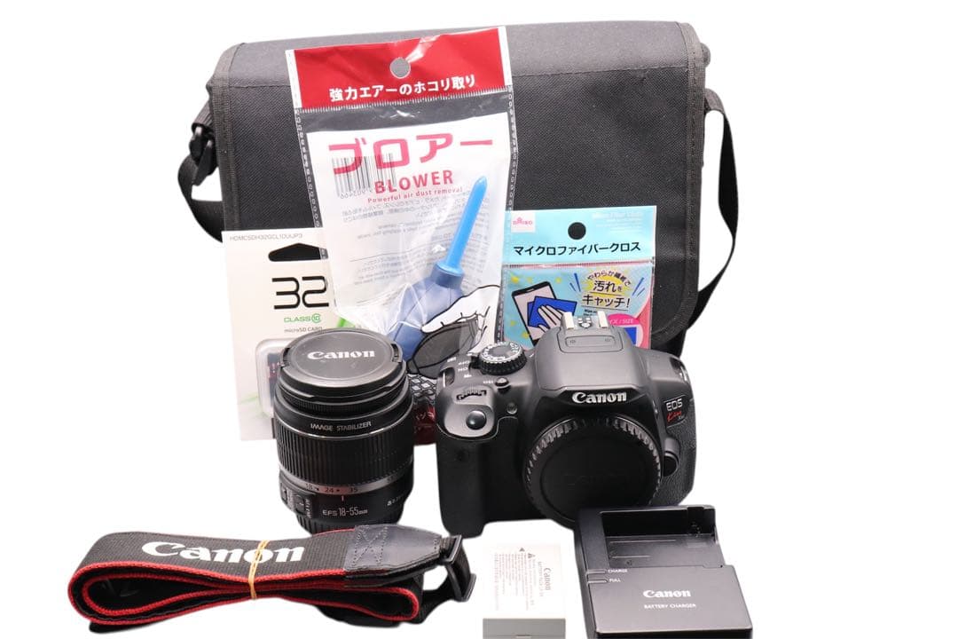 大人気！ Canon EOS Kiss X6i レンズセット バッグ付き