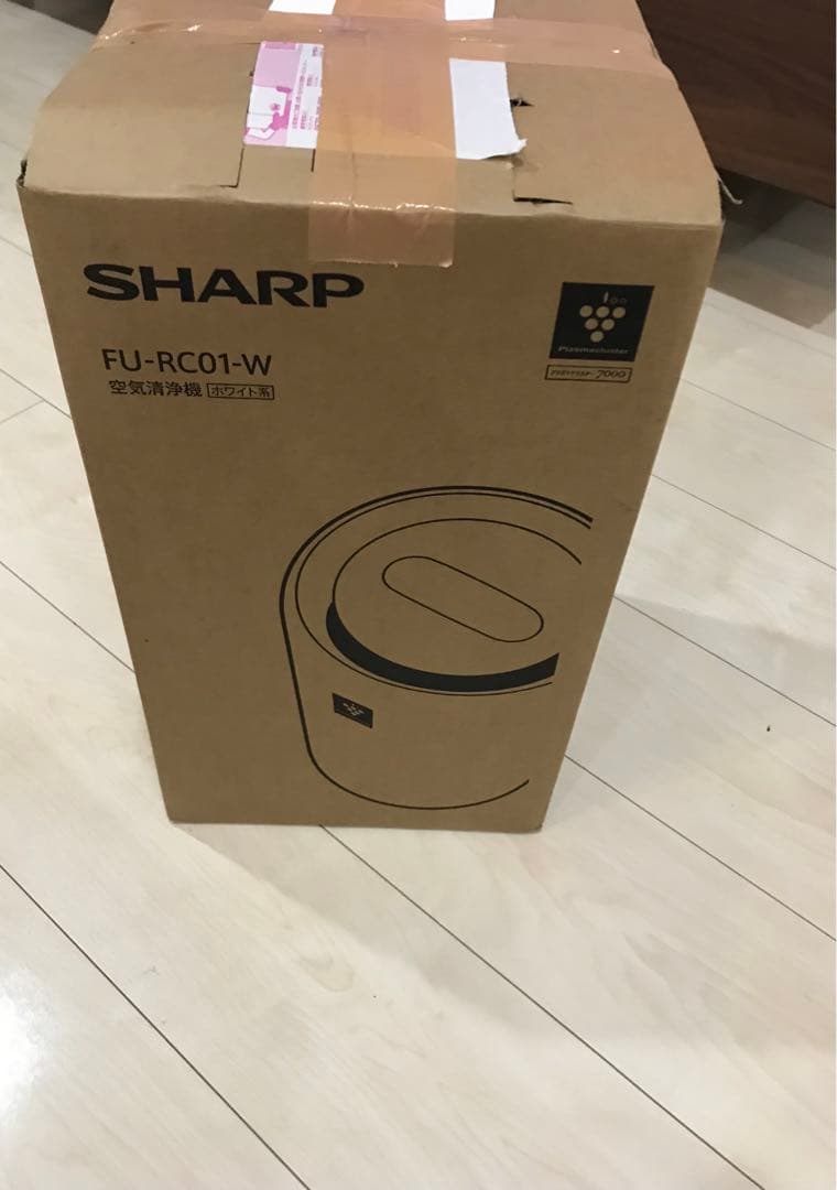 新品未使用(開封済み)シャープ プラズマクラスター7000空気清浄機6畳ホワイト