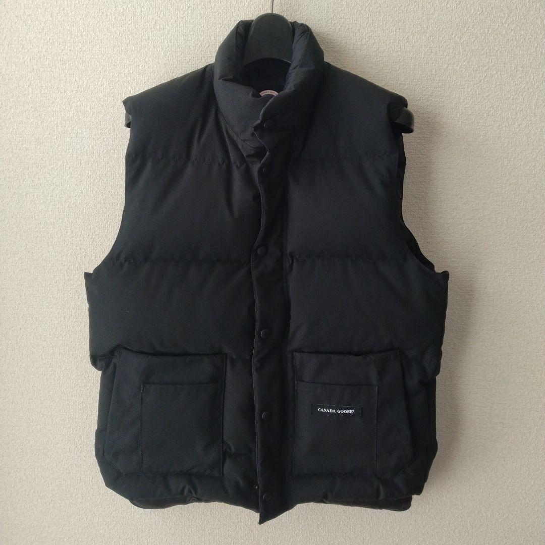   ブラック ダウンベスト M