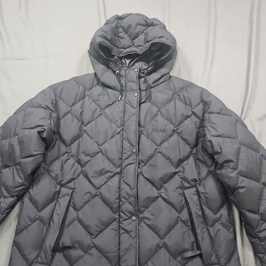 新品　NANGA　レディース　ロングダウンジャケット　フリーサイズ　ブラック