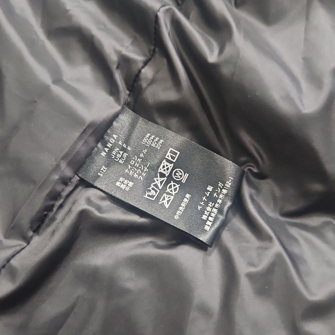 新品　NANGA　レディース　ロングダウンジャケット　フリーサイズ　ブラック