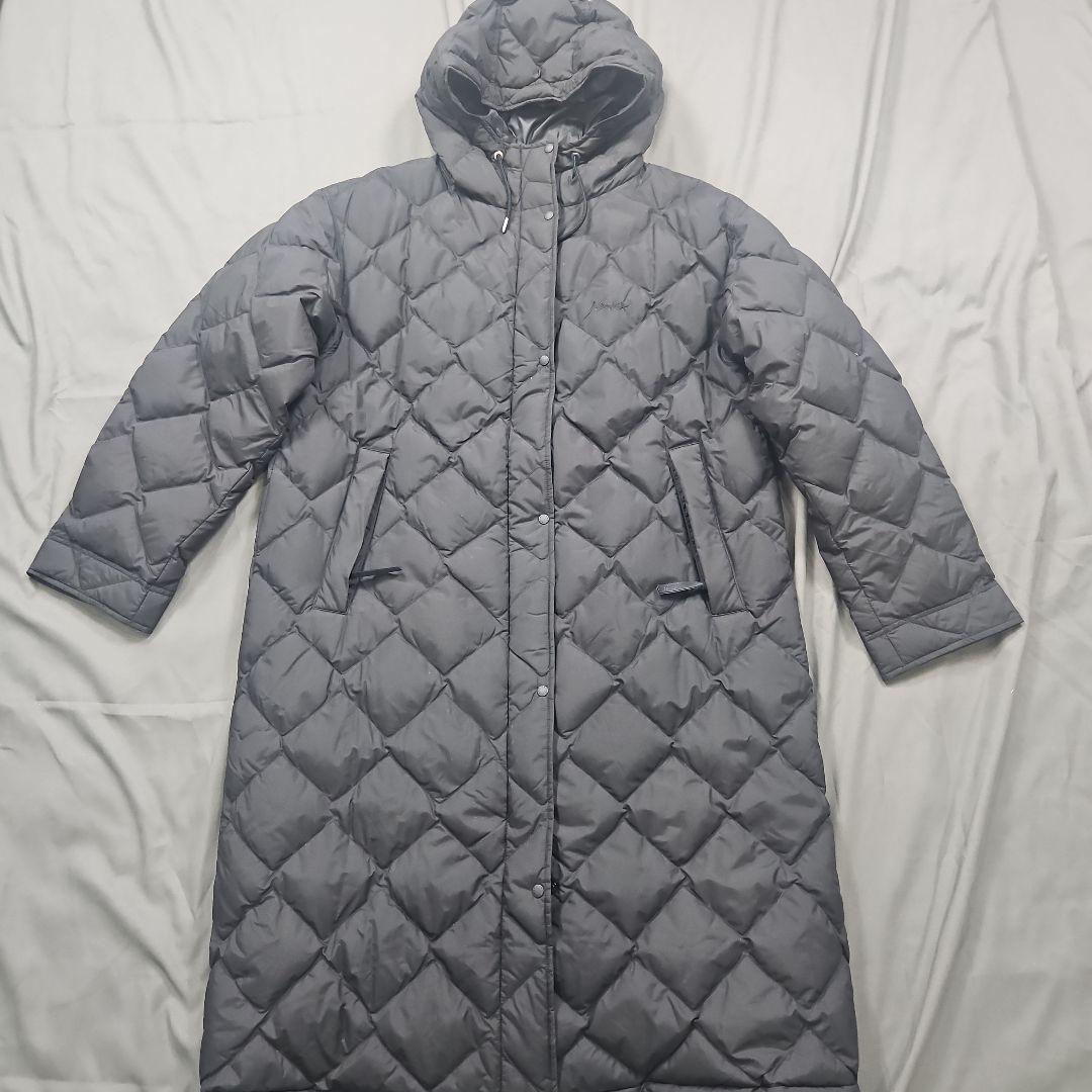 新品　NANGA　レディース　ロングダウンジャケット　フリーサイズ　ブラック