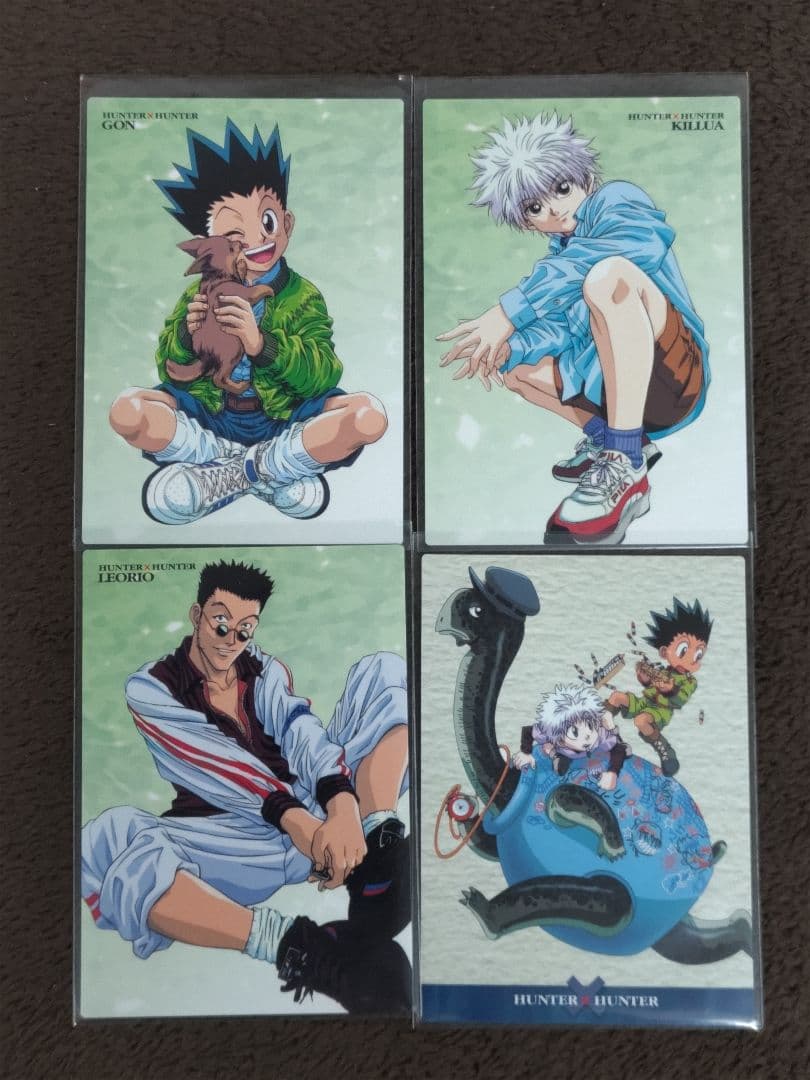 HUNTER×HUNTER カードダスマスターズ 初版 ４枚セット