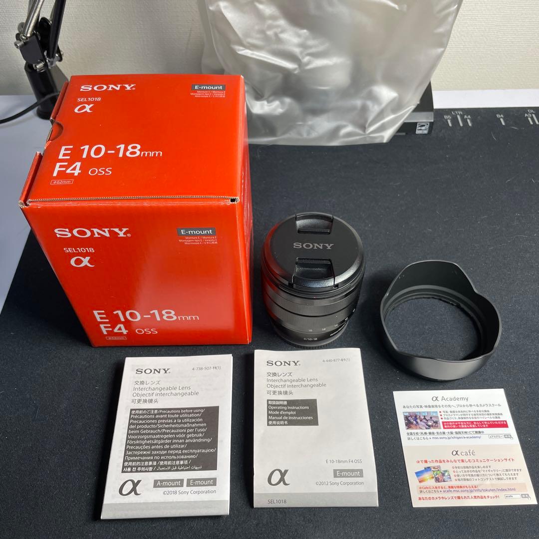 レンズ(ズーム) SONY SEL1018