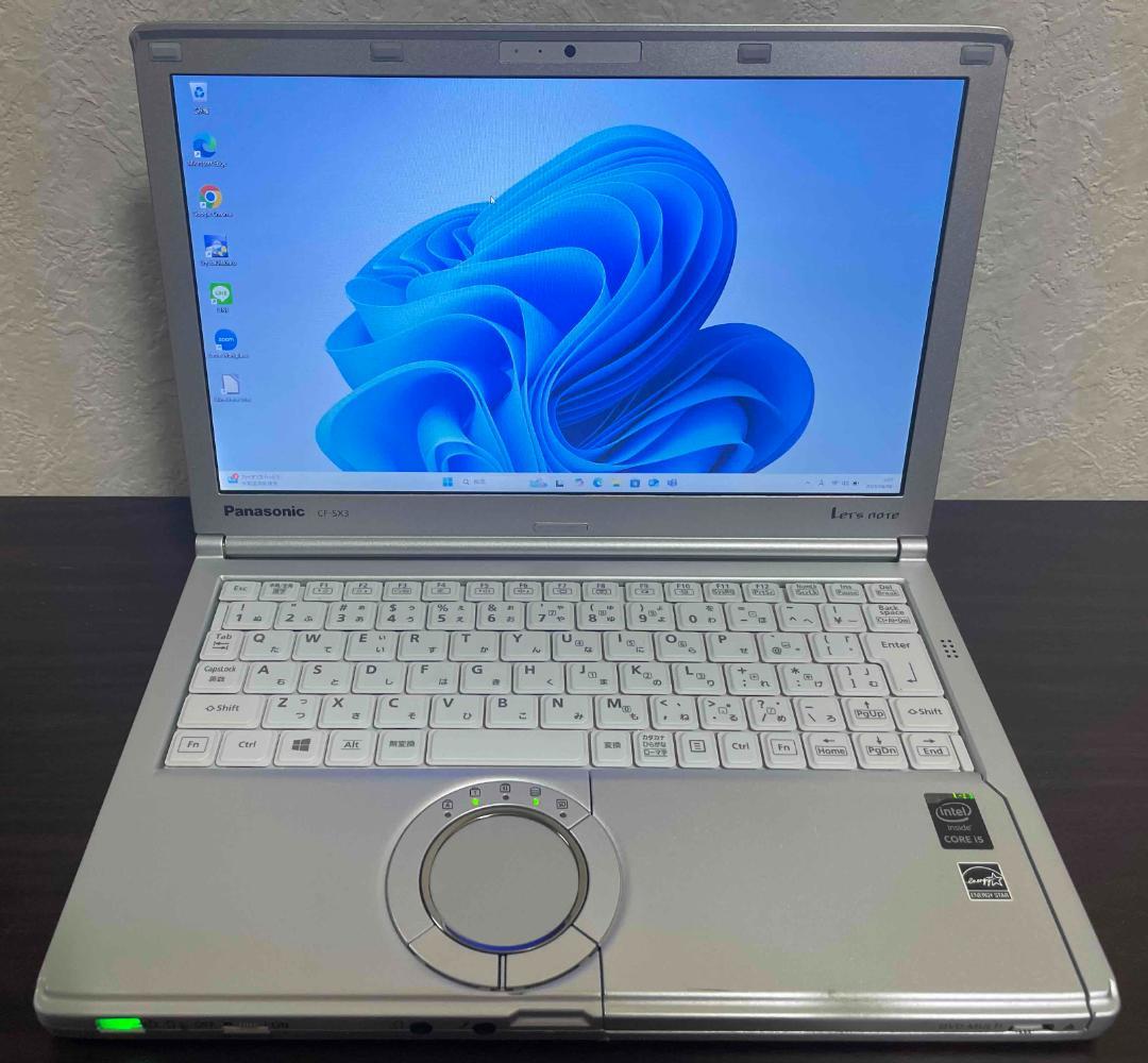 Win11搭載 CF-SX3 メモリ8GB SSD256GB 純正ACアダプタ有