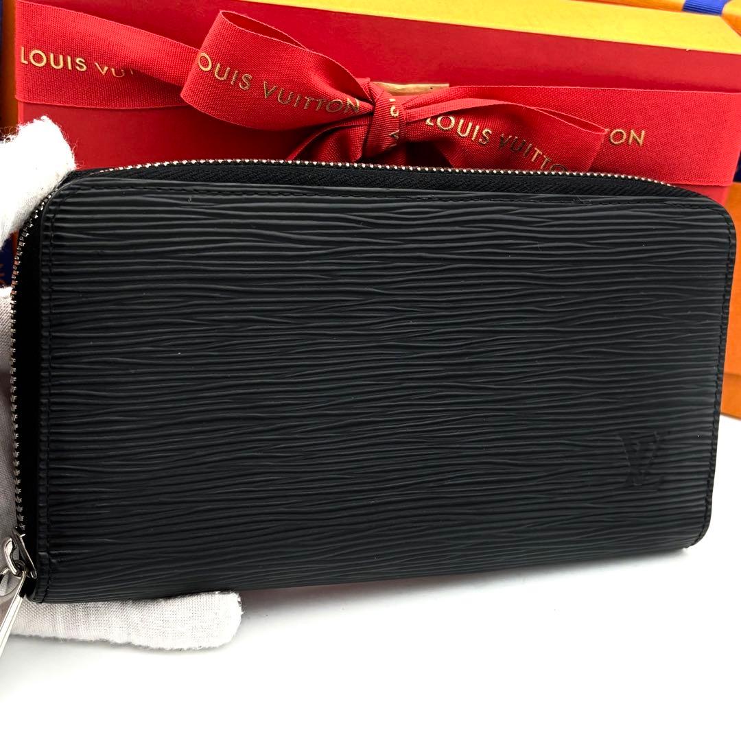 ☆IC搭載☆極美品☆ルイヴィトン 長財布 エピ ジッピーウォレット ブラック 黒