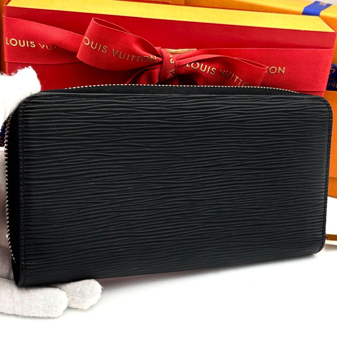 ☆IC搭載☆極美品☆ルイヴィトン 長財布 エピ ジッピーウォレット ブラック 黒