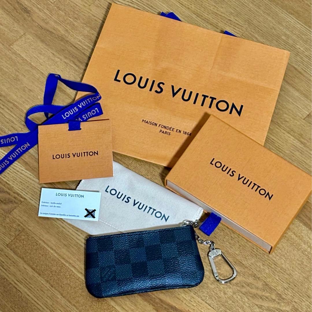 カーボー ルイヴィトン カードキーケース ポシェット クレ ケース