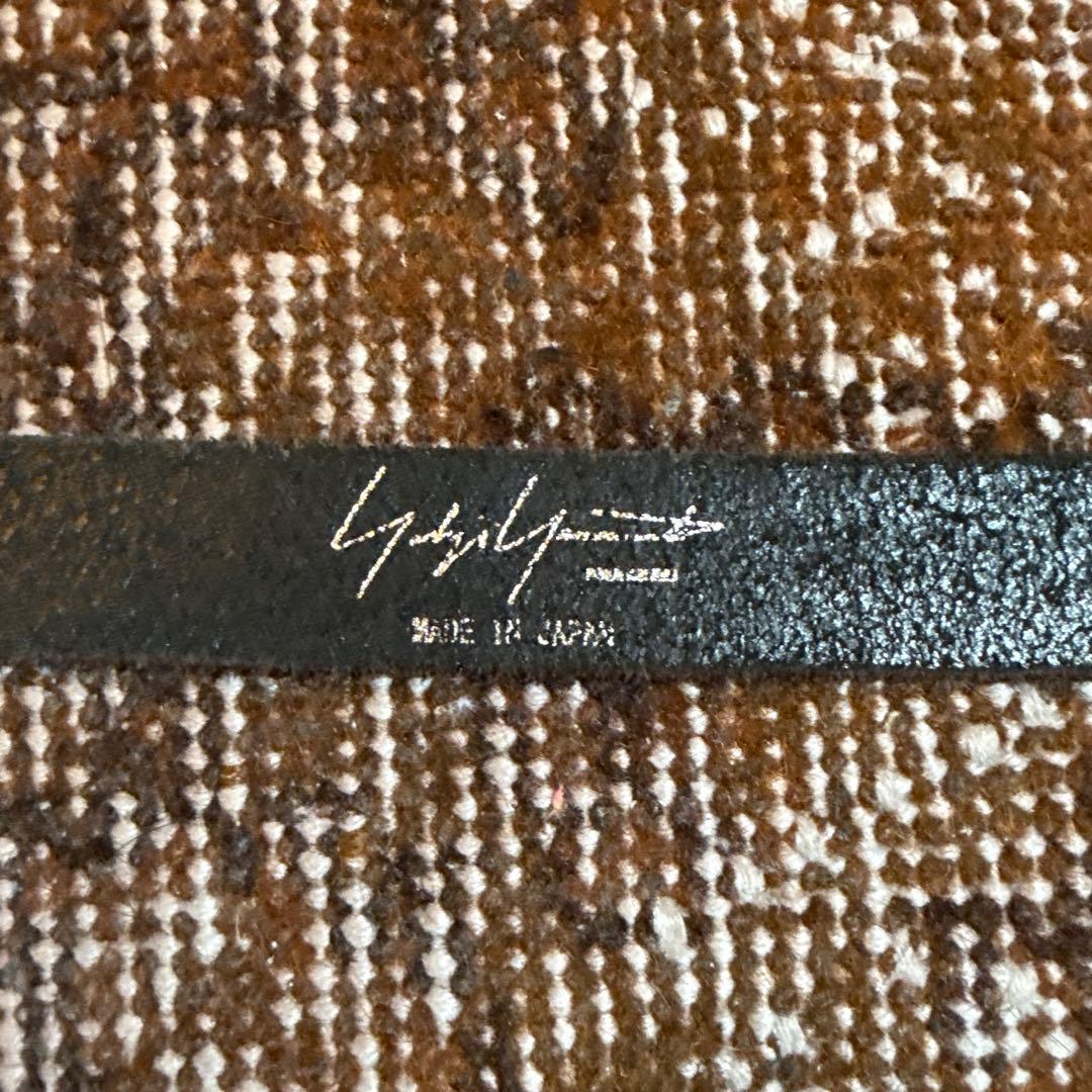 ヨウジヤマモトプールオム レザー ロングベルト