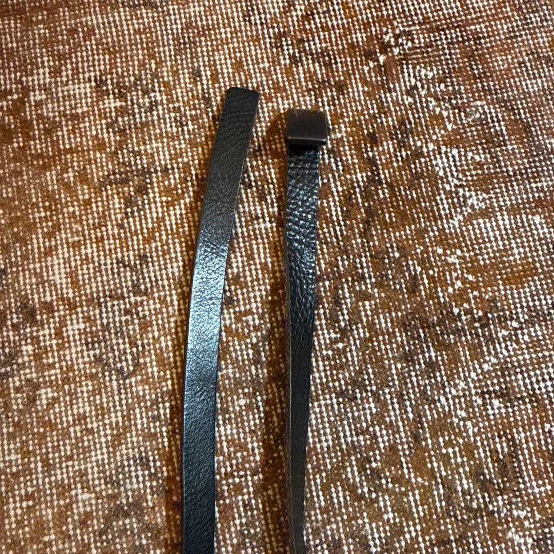 ヨウジヤマモトプールオム レザー ロングベルト