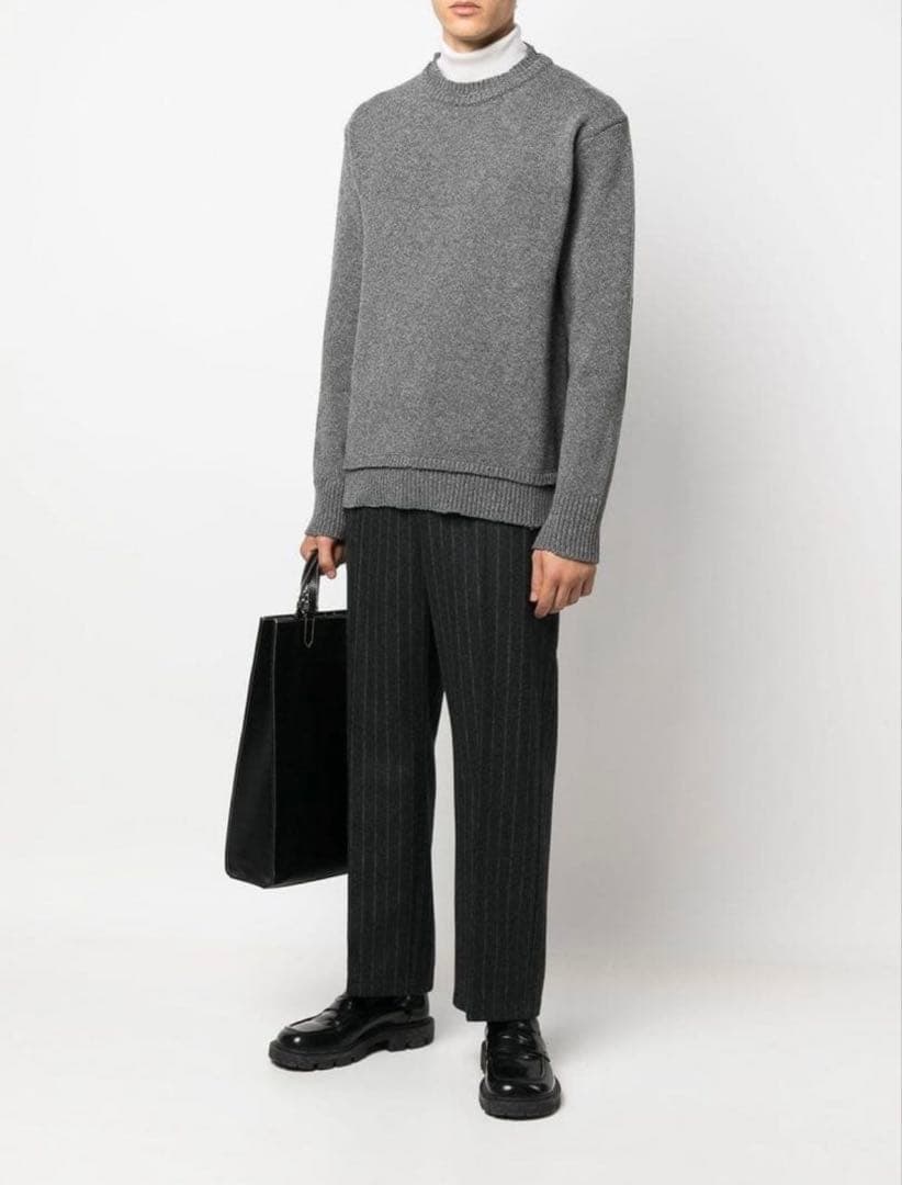 Maison Margiela ニット エルボーパッチ付き